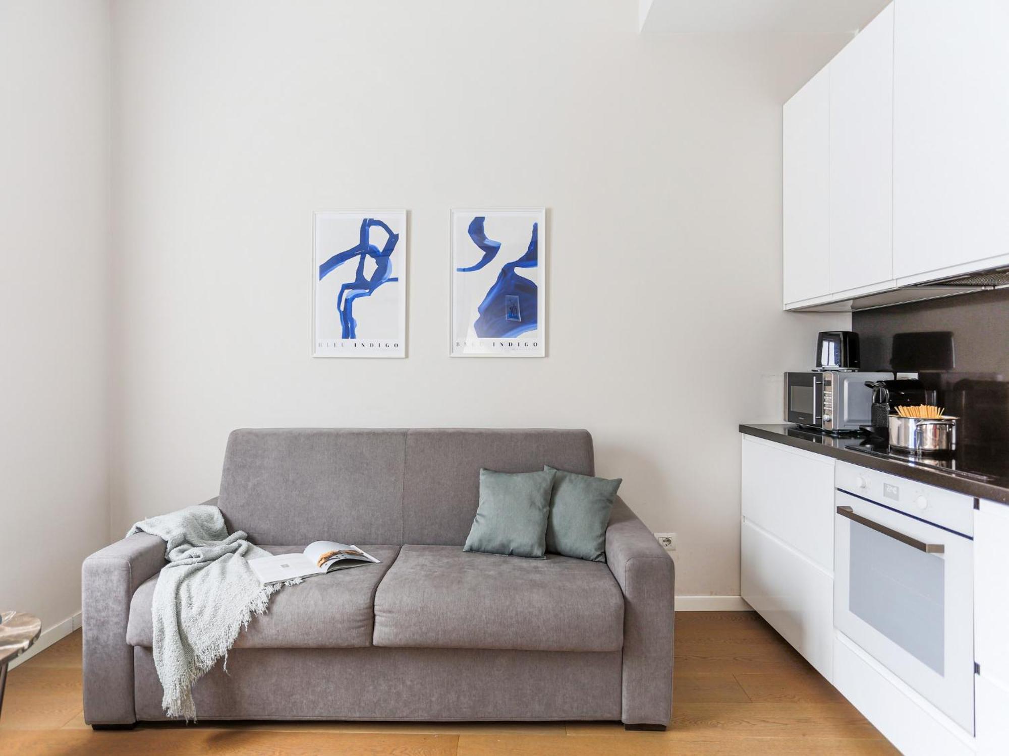 The Best Rent - One-Bedroom Apartment In Moscova Milán Exteriér fotografie